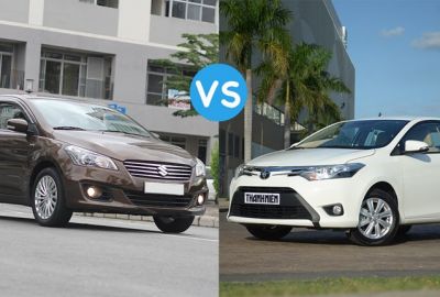 So sánh Suzuki Ciaz và Toyota Vios: Tân binh thách thức kẻ thống lĩnh